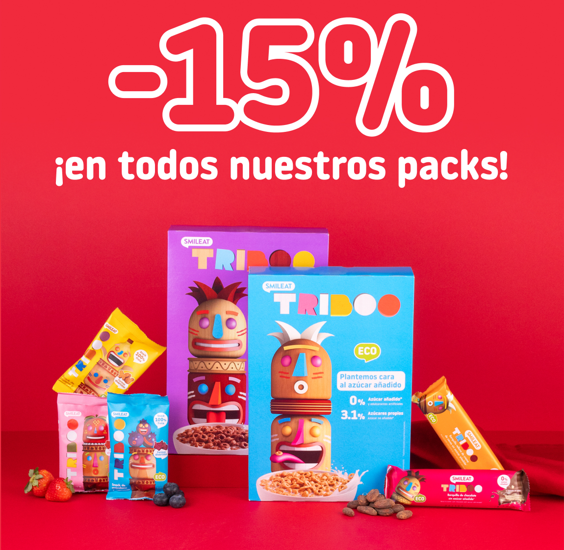 ¡-15% en todos nuestros productos!